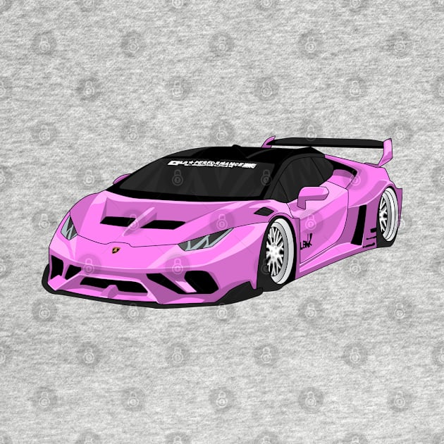 lamborghini huracan VIOLET by VENZ0LIC